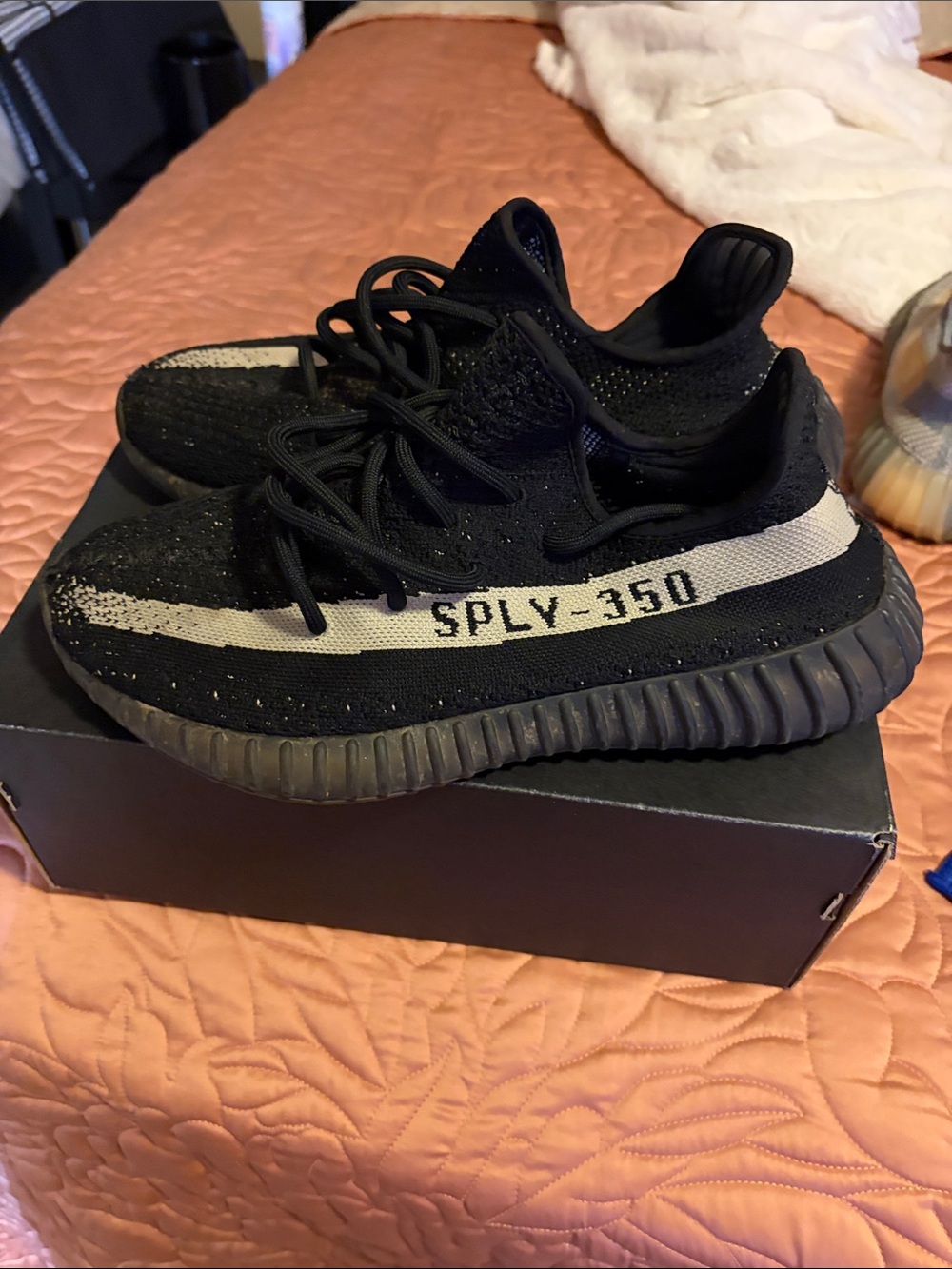 Yeezy Boost 350 V2 Black White Stripe